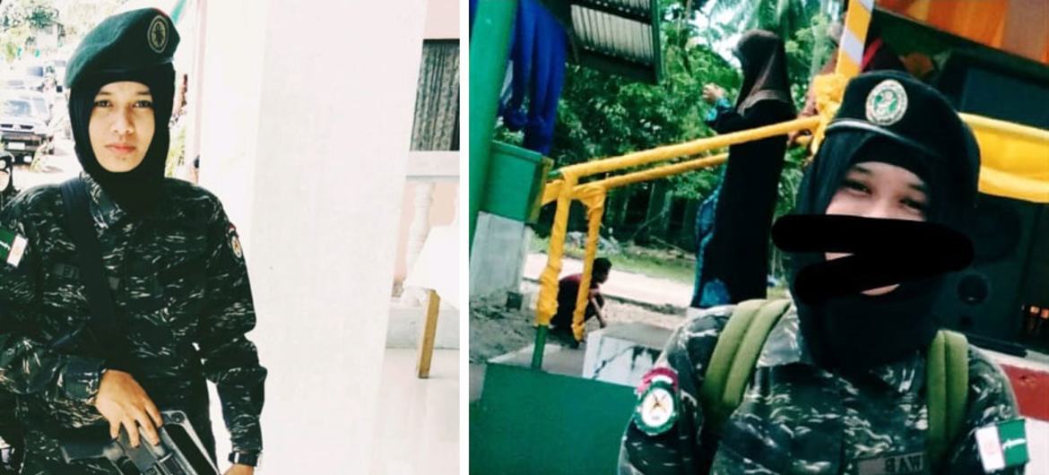 Suraida ‘Amil joined the Bangsamoro Islamic Women Auxiliary Brigade (BIWAB) as an 18-year-old. Suraida ‘Amil joined the Bangsamoro Islamic Women Auxiliary Brigade (BIWAB) as an 18-year-old.