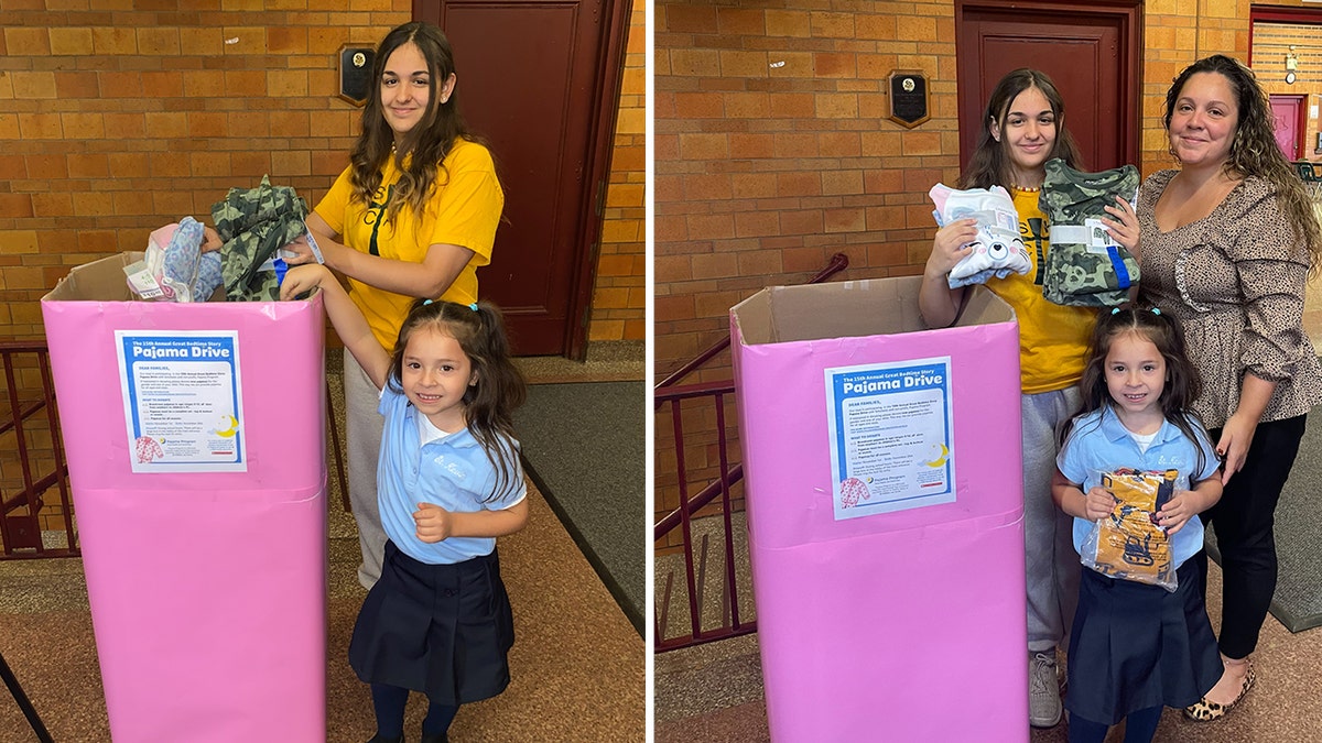 Catholic school in Queens collecting pajama donations for children in homeless shelters