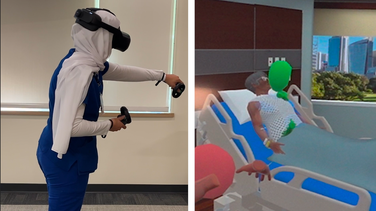 Nursing students use virtual reality to enhance skills: ‘Brings fun to learning’