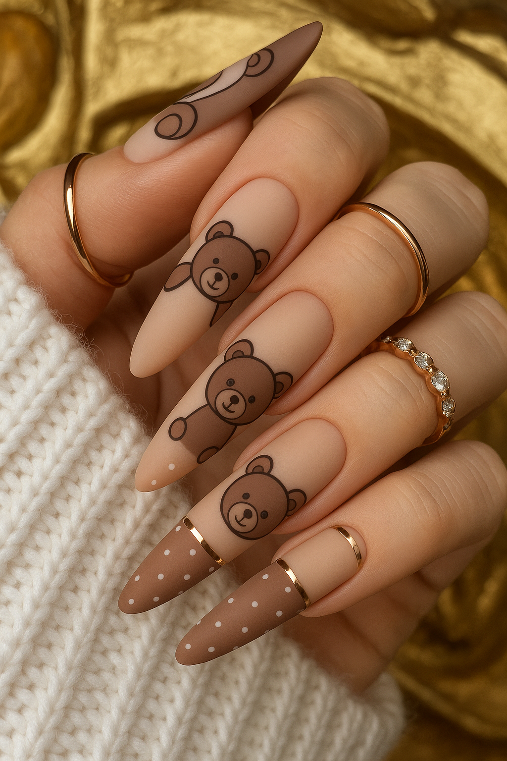 🧸 Cuteness Overload: The Rise of Teddy Bear Nail Art