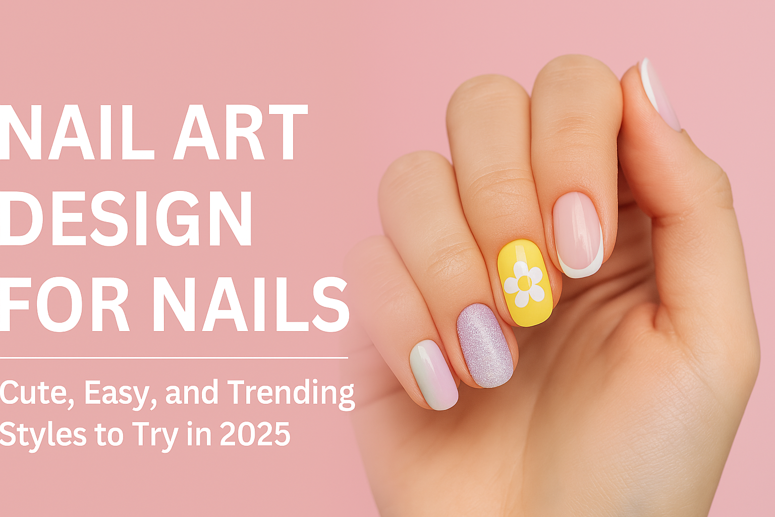 Nail Art Design for Nails: Cute, Easy, and Trending Styles to Try in 2025