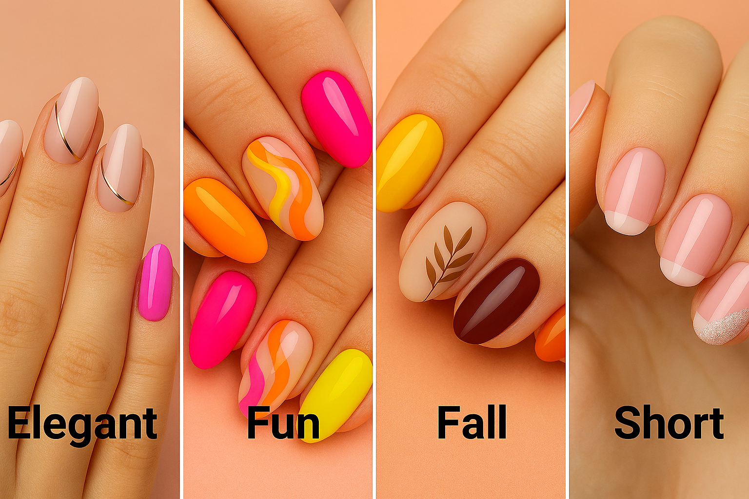 The Latest Nail Art Designs Gallery: Elegant, Fun, Fall &amp; Short Nail Styles