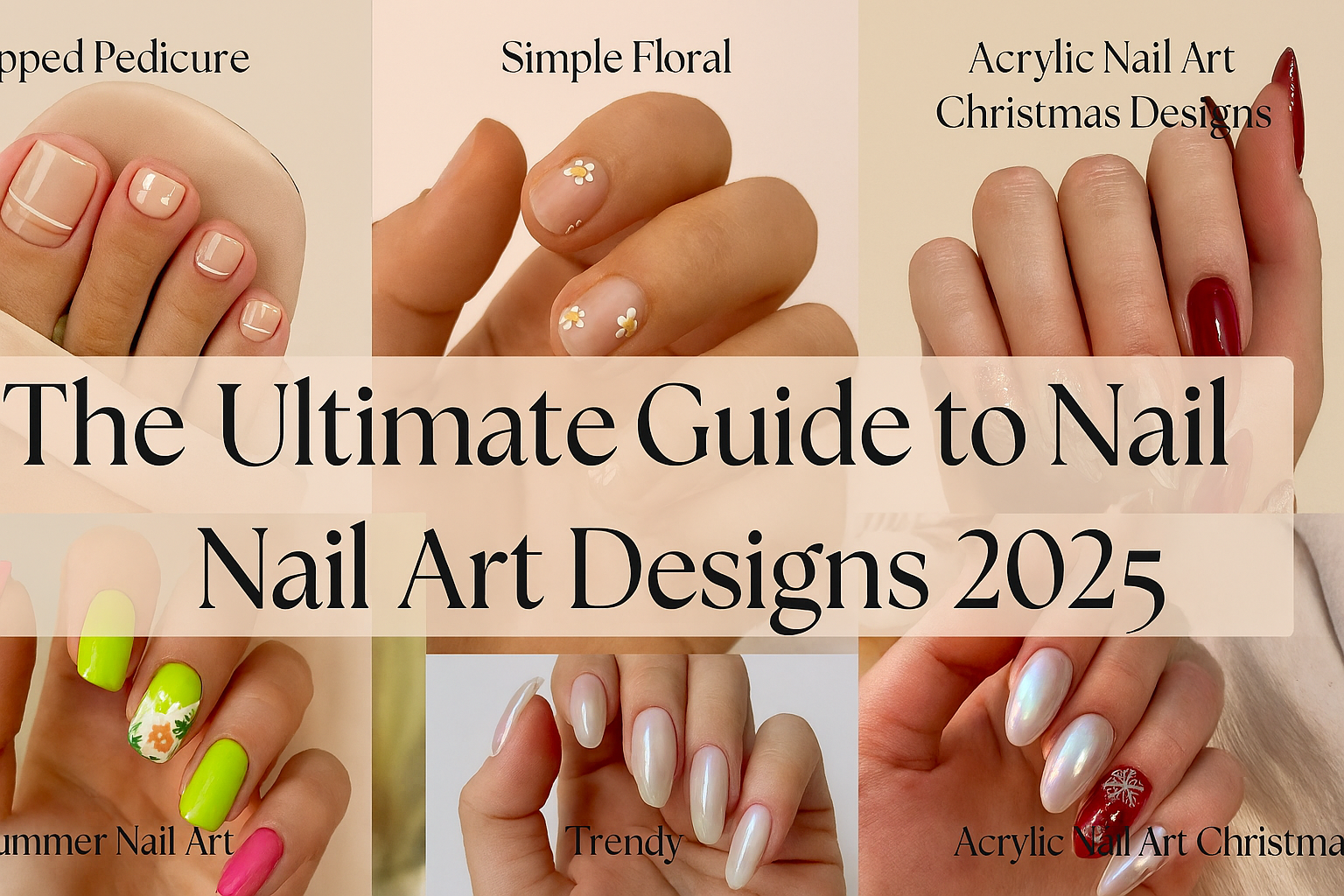 The Ultimate Guide to Nail Art Designs 2025