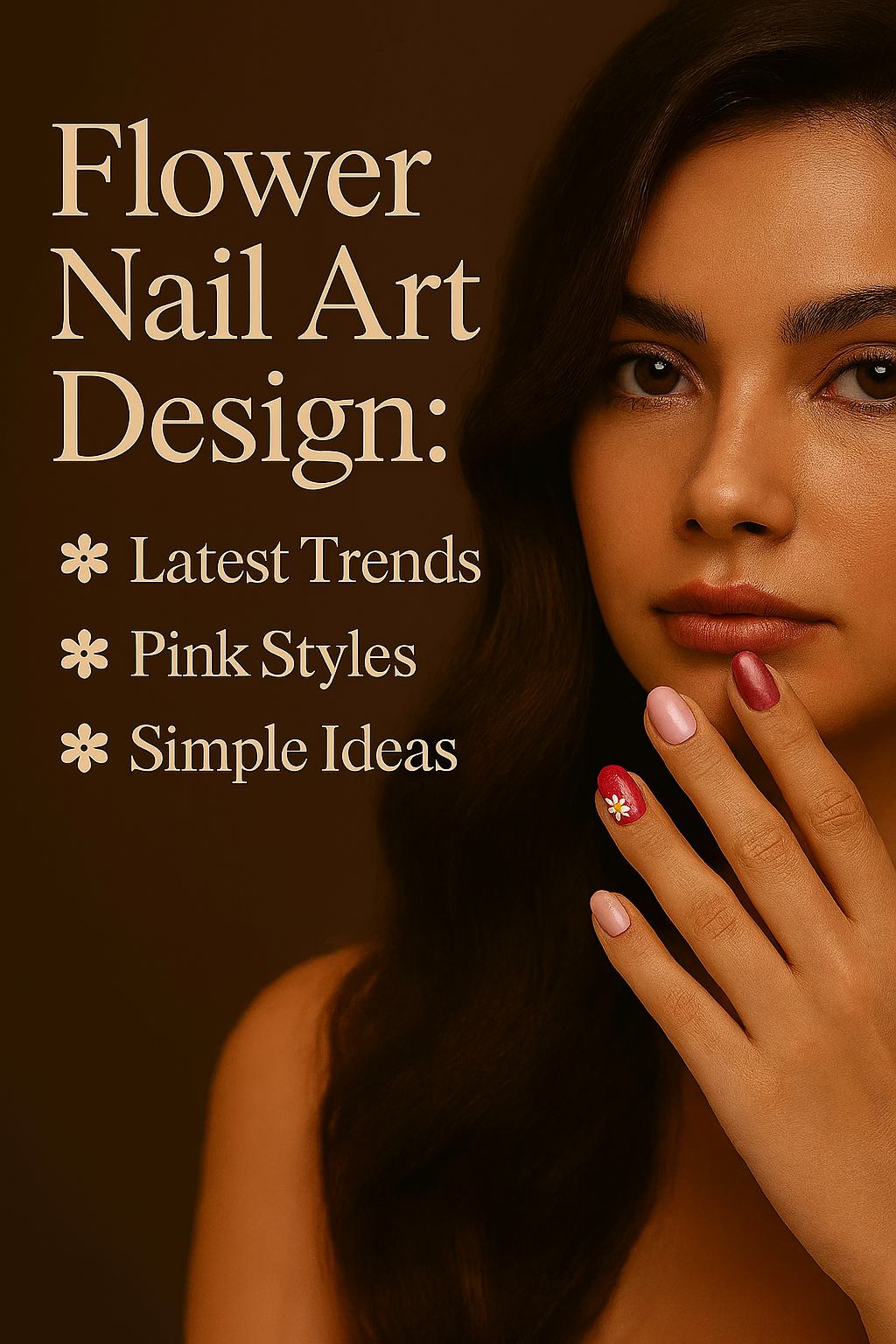 Flower Nail Art Design: Latest Trends, Pink Styles &amp; Simple Ideas