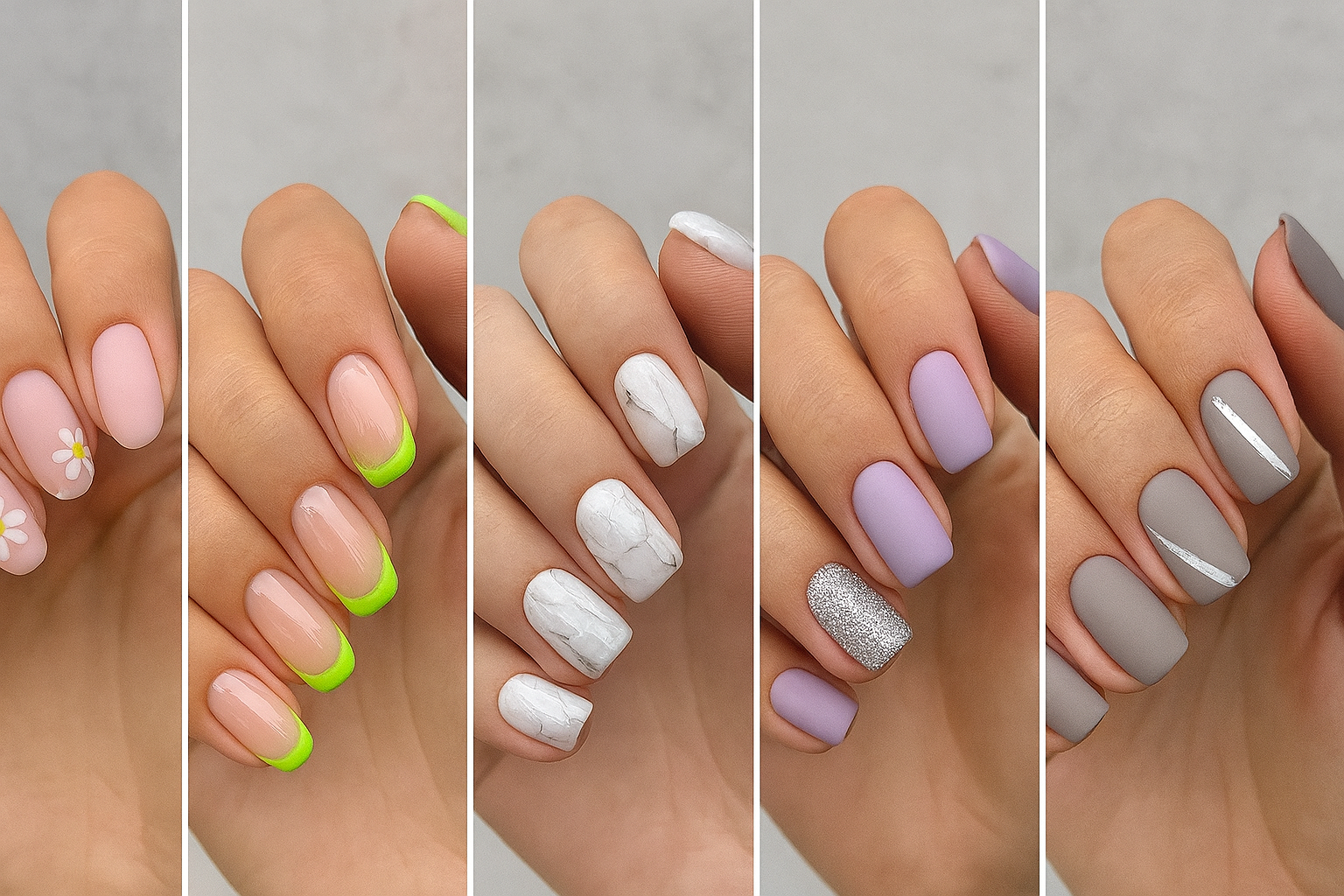 Easy Spring Nail Art Designs and Trending Manicure Ideas