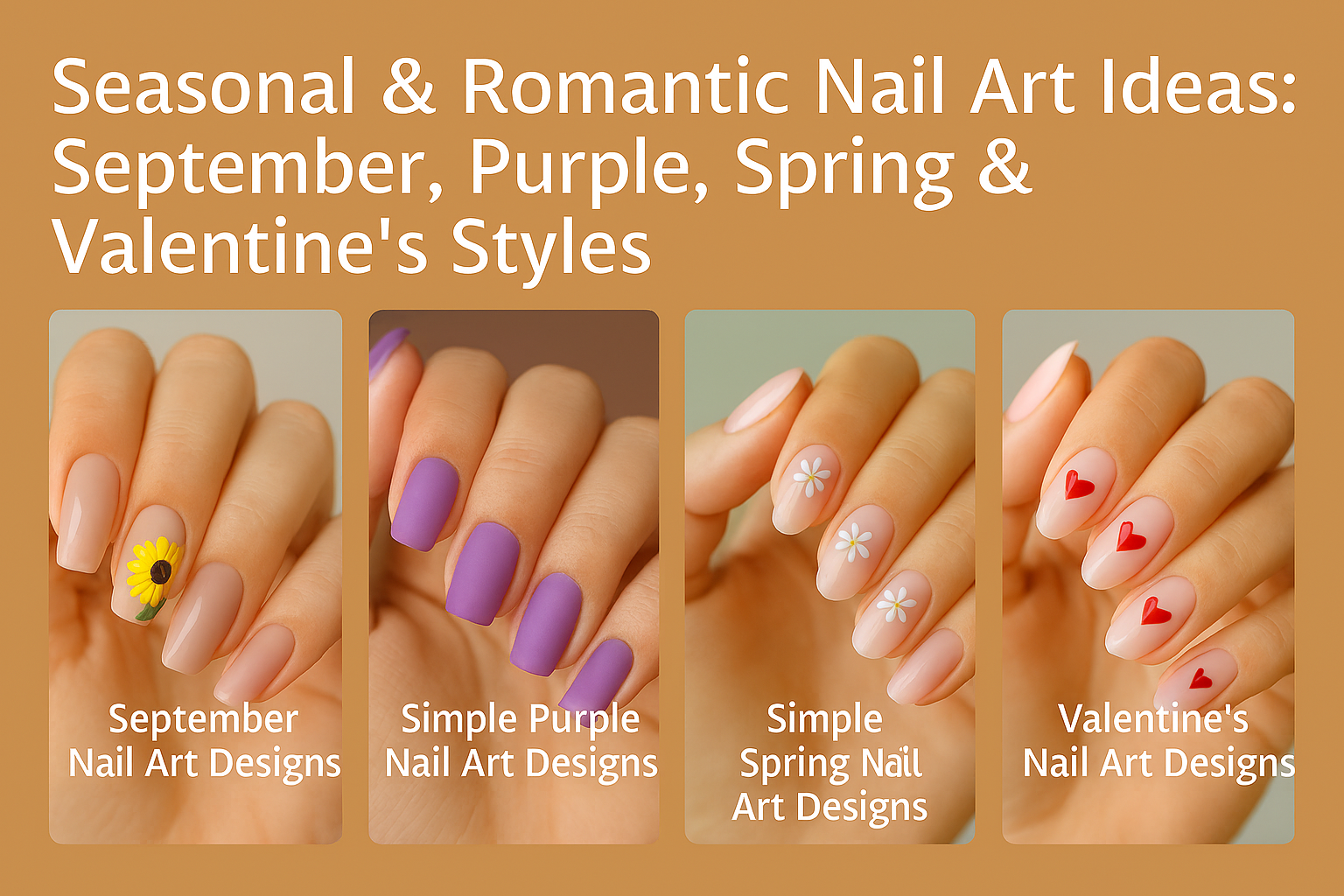Seasonal and Trendy Nail Art Designs: Easy Fall, Modern, Gel &amp; Spring Styles