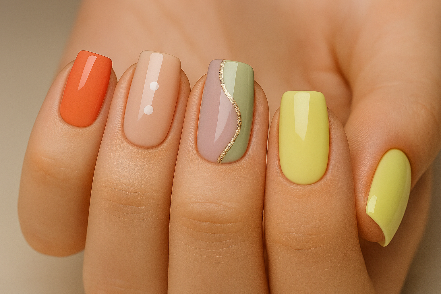 Simple Nail Art Designs at Home & Top 2025 Trends for Short Summer Nails