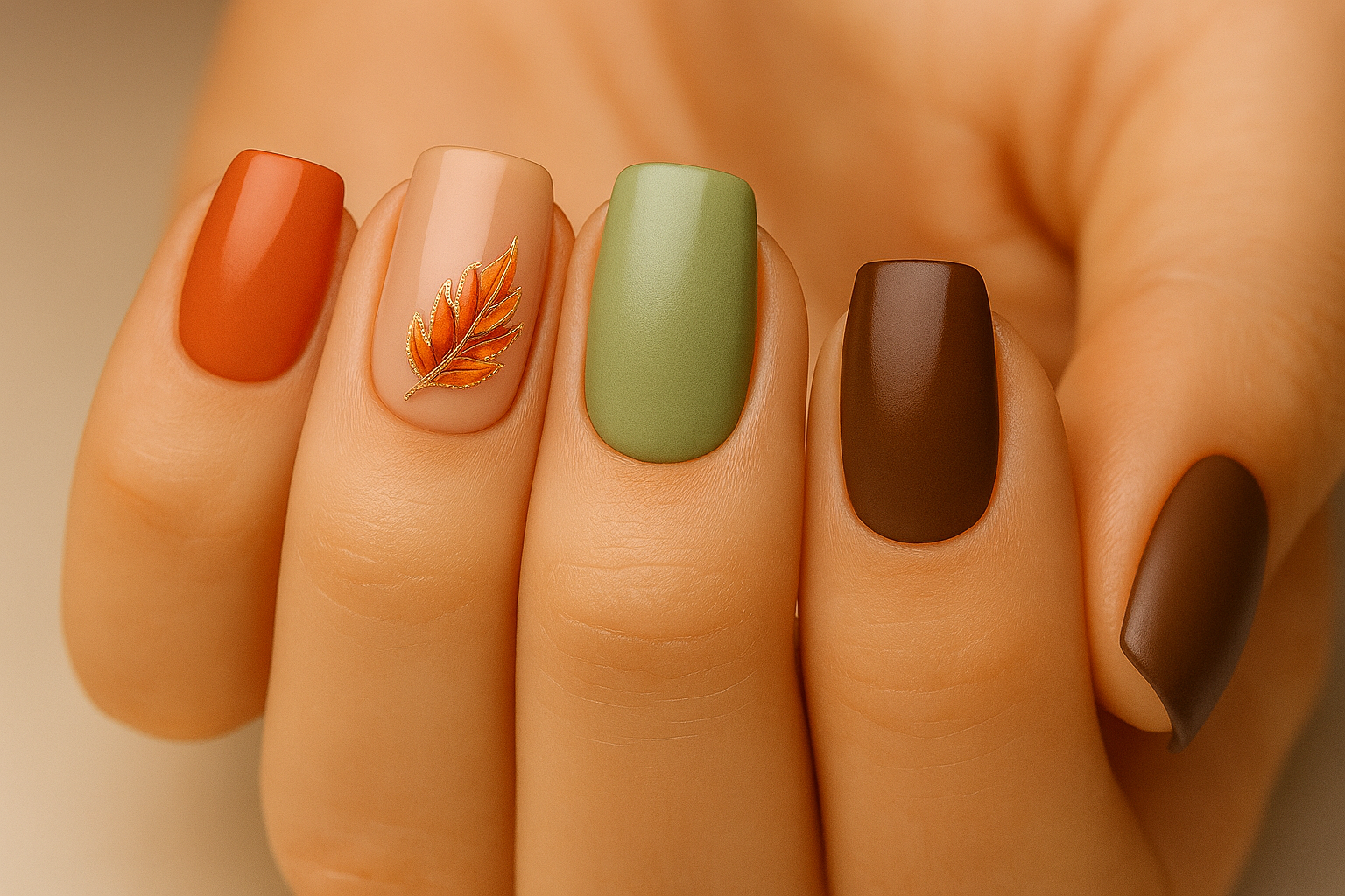 25 Simple Fall Nail Art Designs for 2025 – Easy, Trendy &amp; Totally Gorgeous