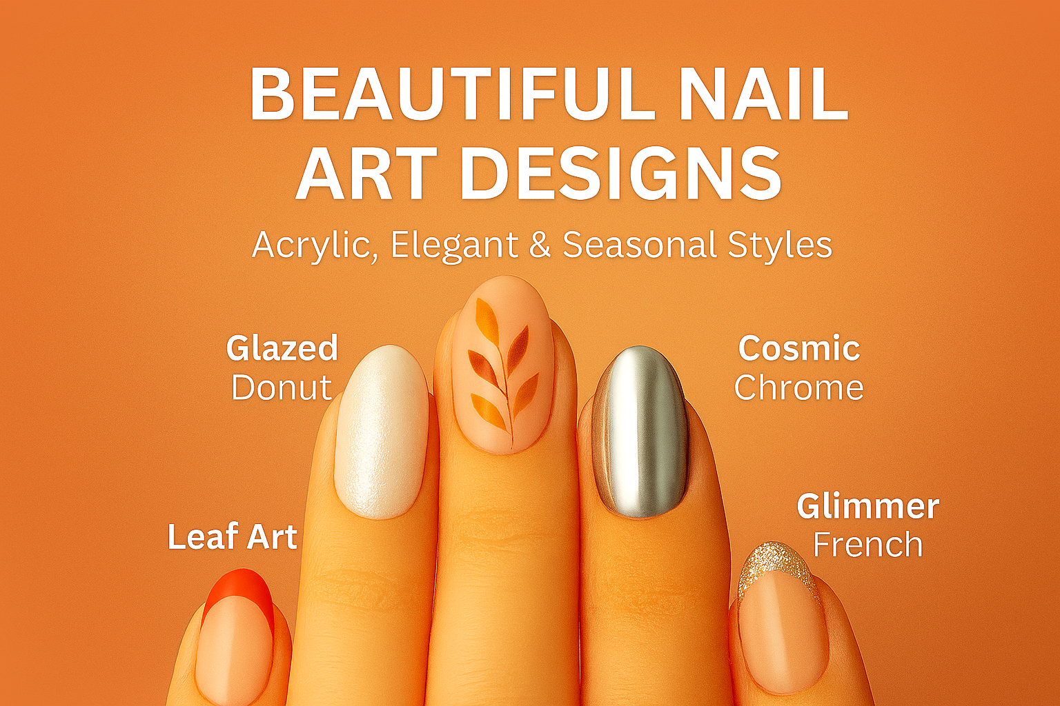 The Ultimate Guide to Beautiful Nail Art Designs: From Acrylic Pinterest Trends to Cozy Autumn Looks