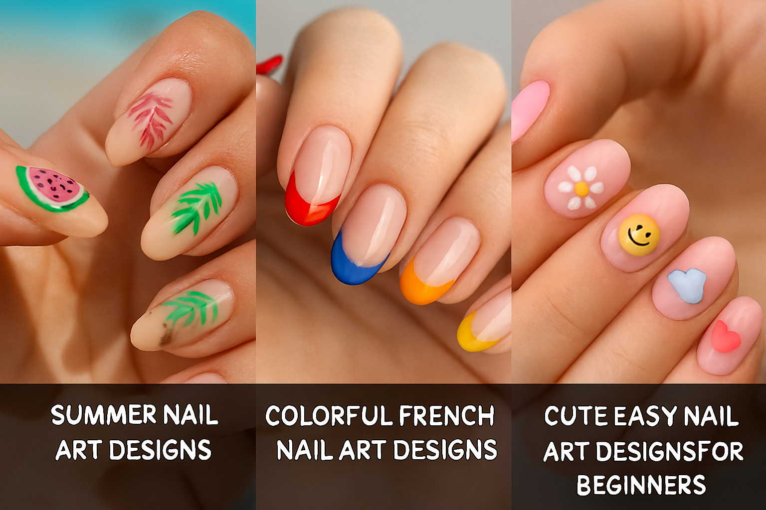 Nail Art That Pops: Summer, French, and Beginner-Friendly Designs You’ll Love