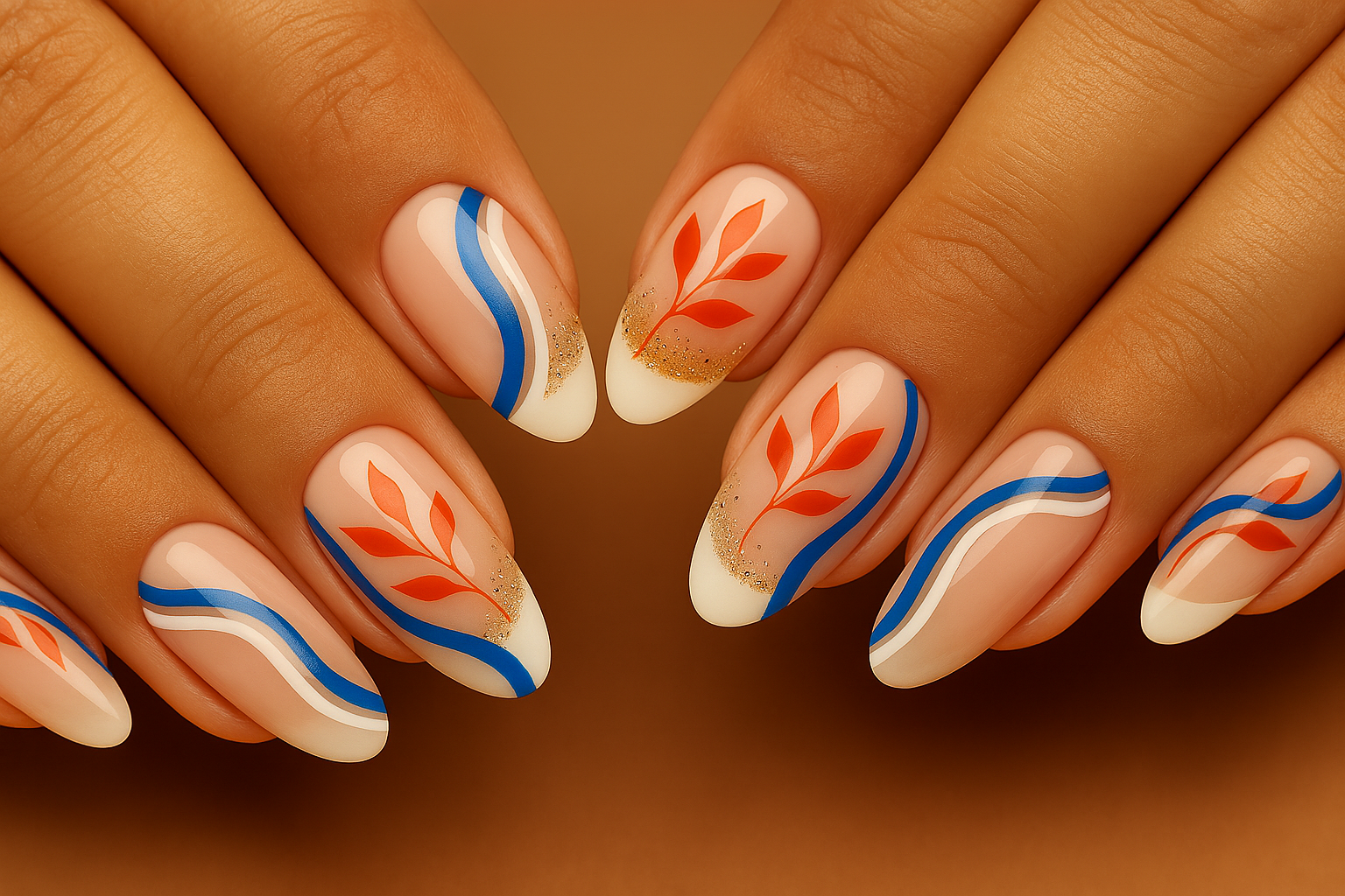 COLOURFUL French Nail Art Designs & Cute Easy Nail Art Ideas for Beginners