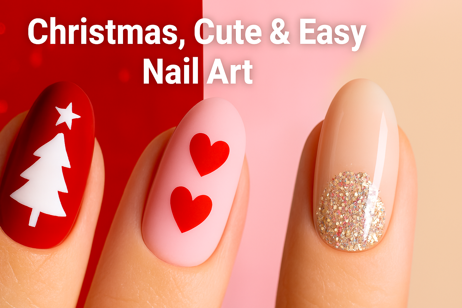 Holiday Nail Art 2025: Christmas Sparkle, Cute Styles & Easy DIY Designs