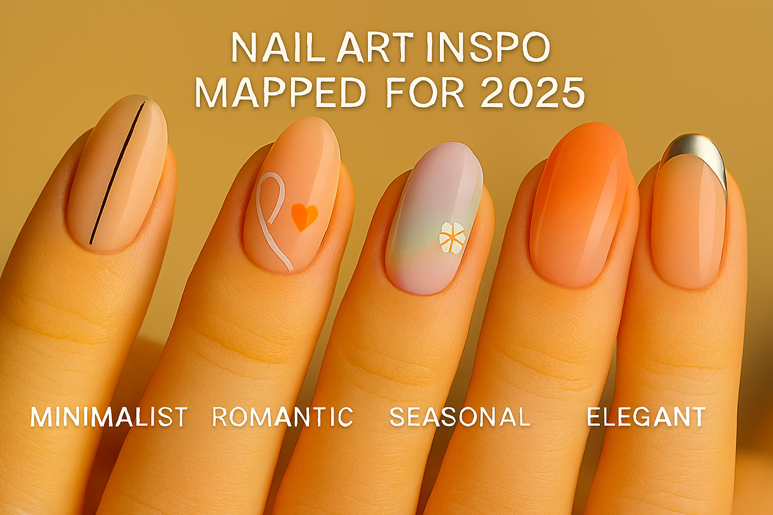 Nail Art Inspiration for 2025: Mapped Trends, Seasonal Glam & Visual Storytelling