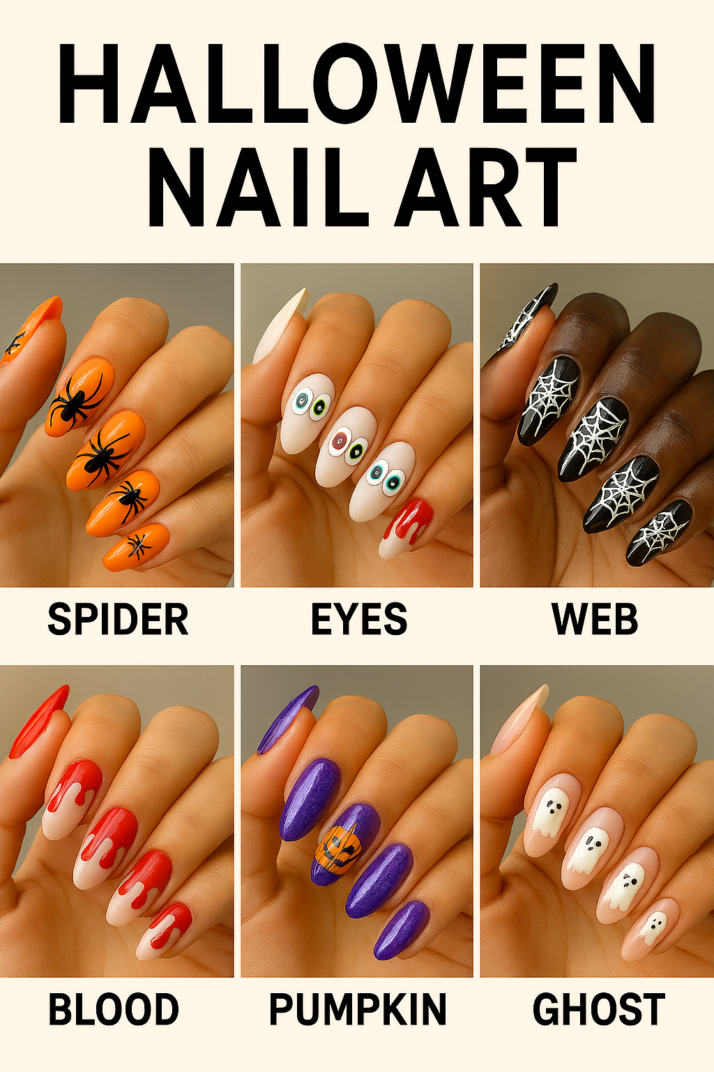 Halloween Nail Art 2025: Mapped Spookiness, Style Logic &amp; Platform Impact