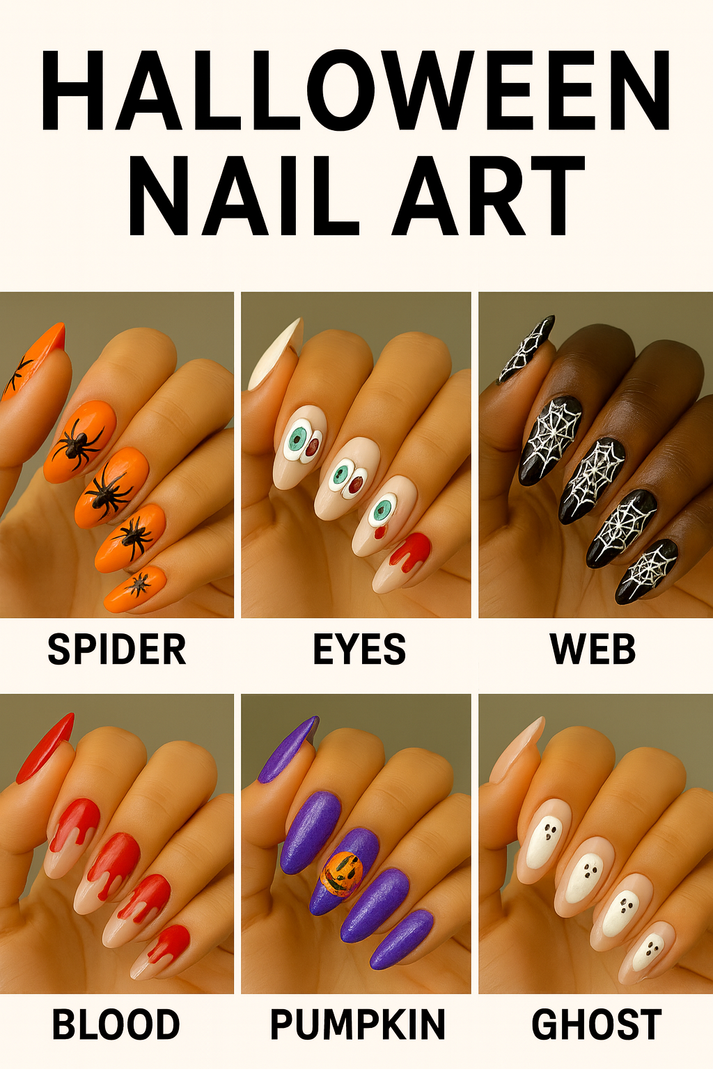 Halloween Nail Art 2025: Mapped Spookiness, Finish Logic &amp; Platform Impact