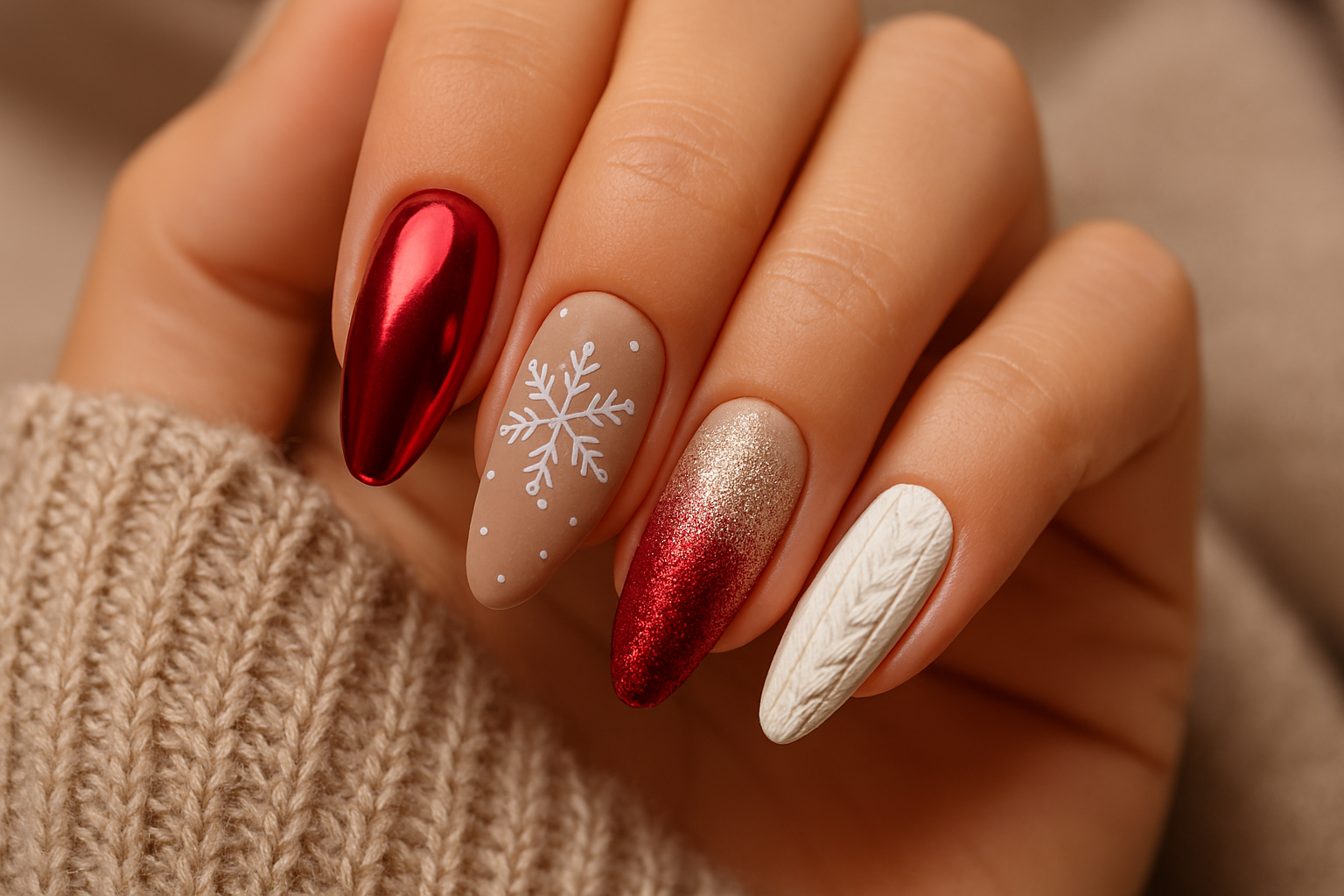 Christmas Nail Art 2025: Mapped Styles, Seasonal Finish Logic &amp; Platform Discoverability