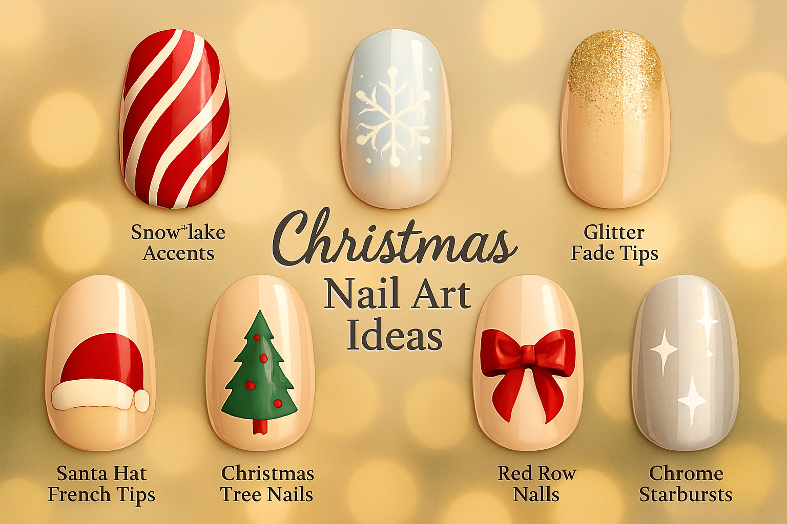Christmas Nail Art Ideas (2025): Mapped Festivity, Emotional Sparkle & Discoverable Charm