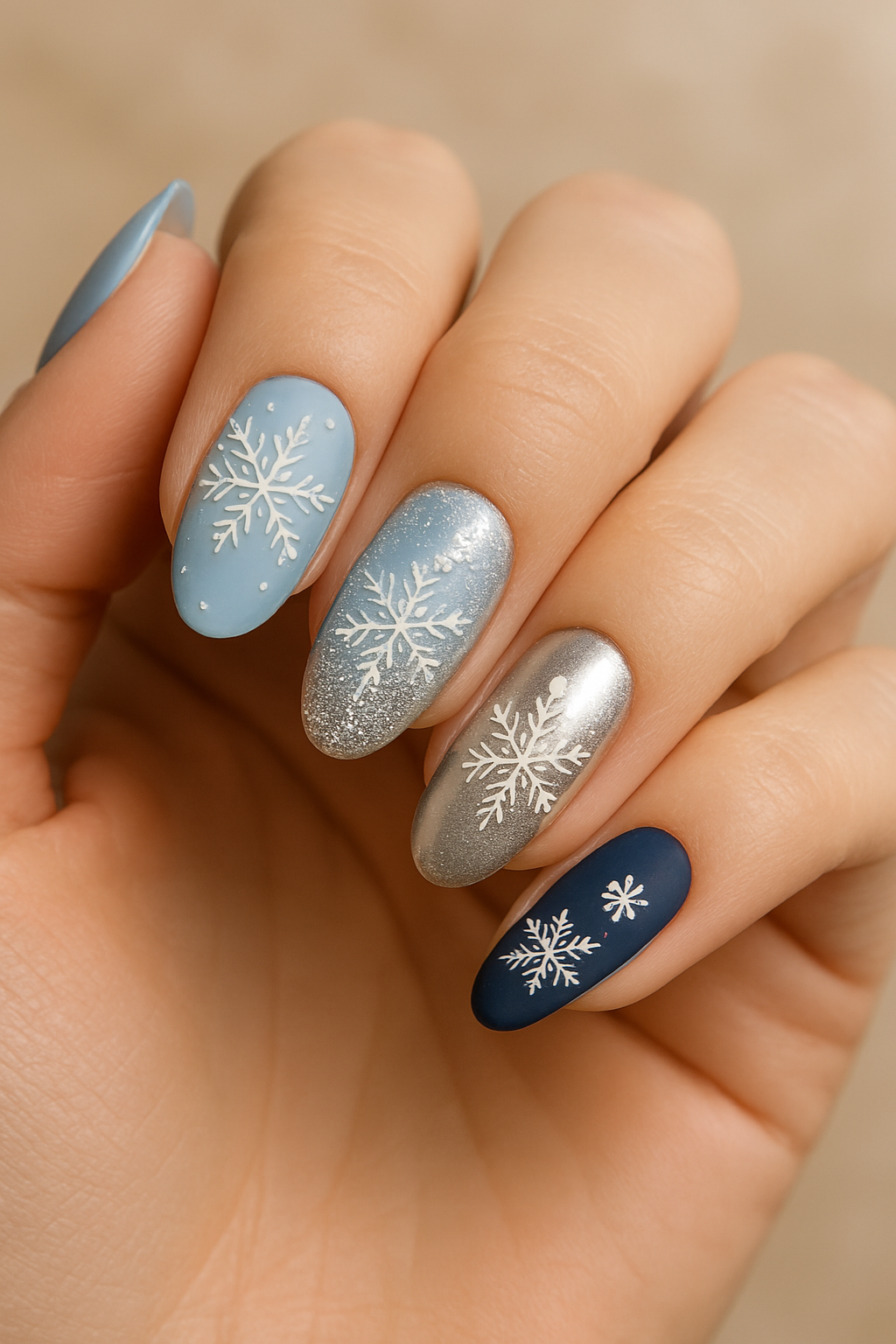 Snowflake Nail Art (2025): Mapped Elegance, Winter Sparkle &amp; Discoverable Charm