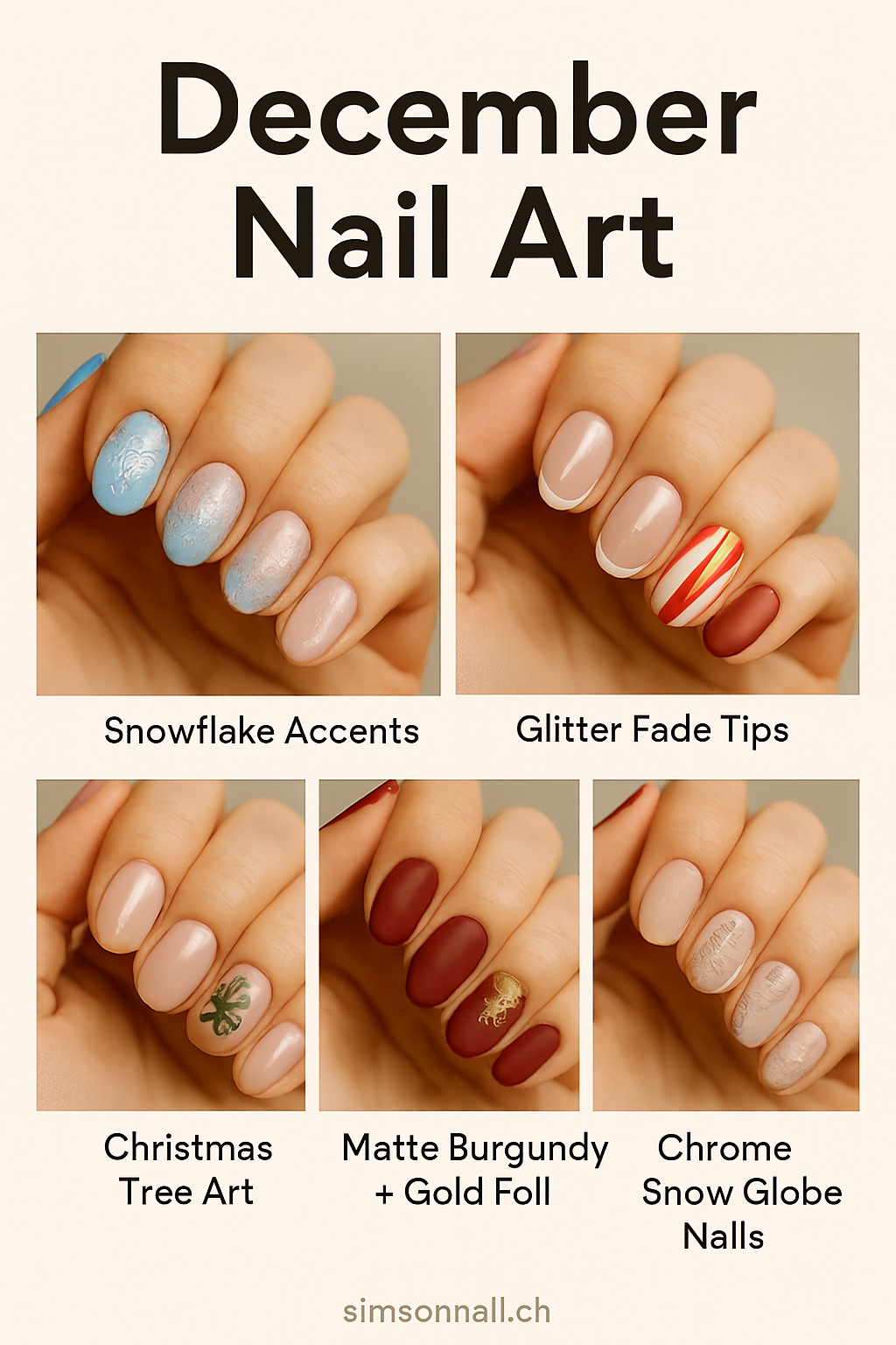 December Nail Art (2025): Mapped Festivity, Winter Elegance & Discoverable Sparkle