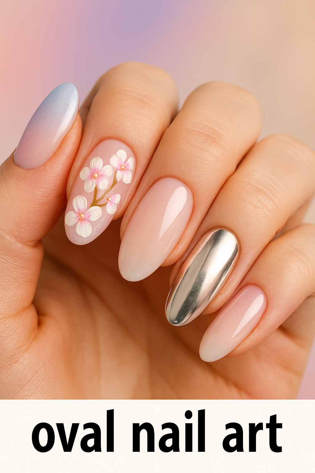 Oval Nail Art 2025: Mapped Softness, Emotional Bloom & Platform Discoverability