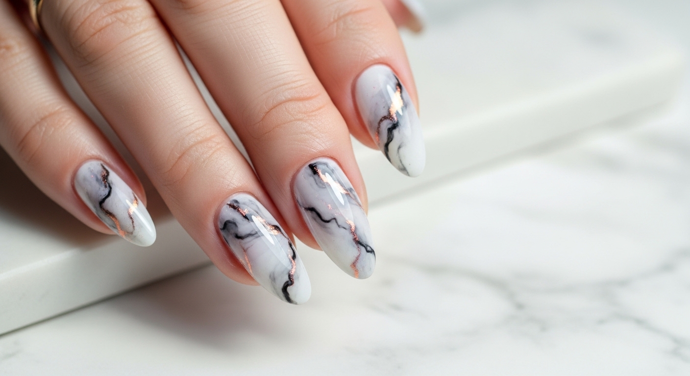 Marble Nail Art 2026