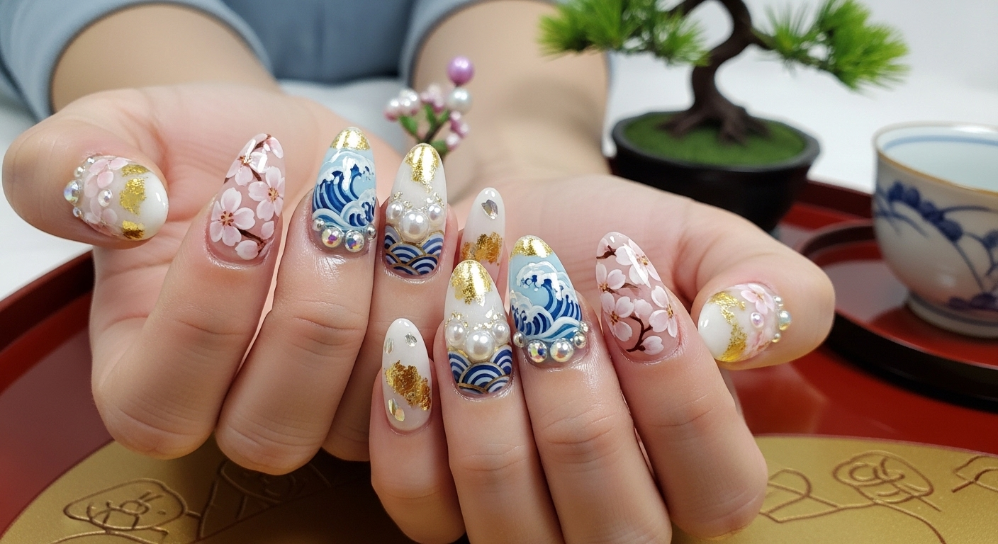 Japanese Nail Art 2026: Cultural Mapping, Artistic Bloom &amp; Timeless Glam