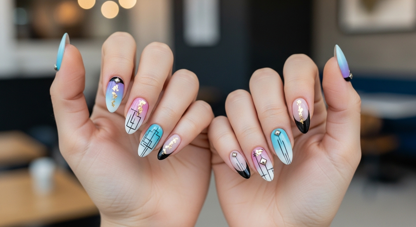 UK Trending Nail Art 2026 🌸🔥💎⚡
