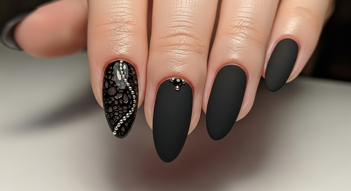 The Obsidian Empire: Mapping the 2026 Global Revolution of Lavish Black Nail Art